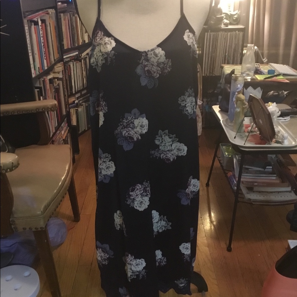 Floral slip dress in XL by Xhilaration from Target